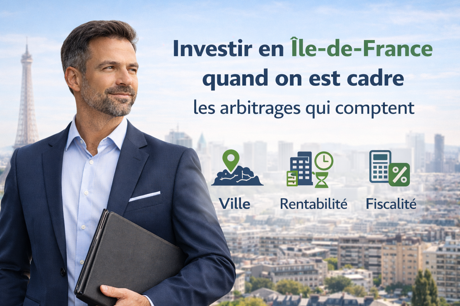 Investir en Île-de-France quand on est cadre : les arbitrages qui comptent