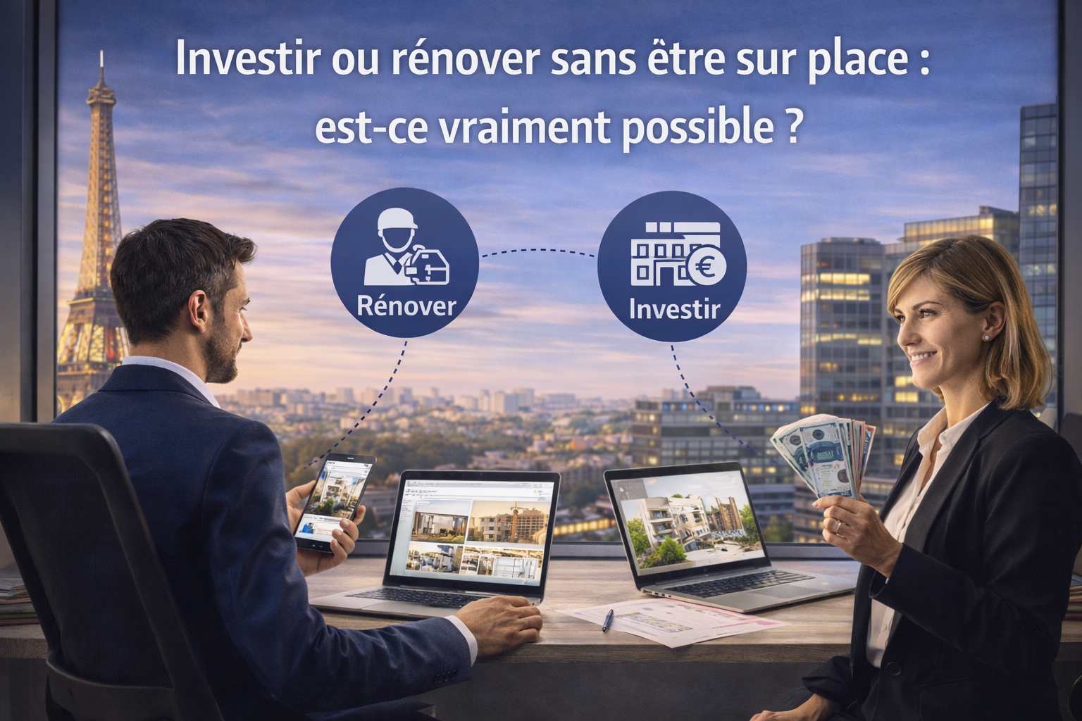 Investir ou rénover sans être sur place : est-ce vraiment possible ?