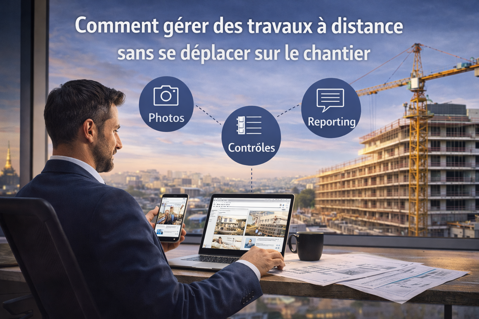 Comment gérer des travaux à distance sans se déplacer sur le chantier